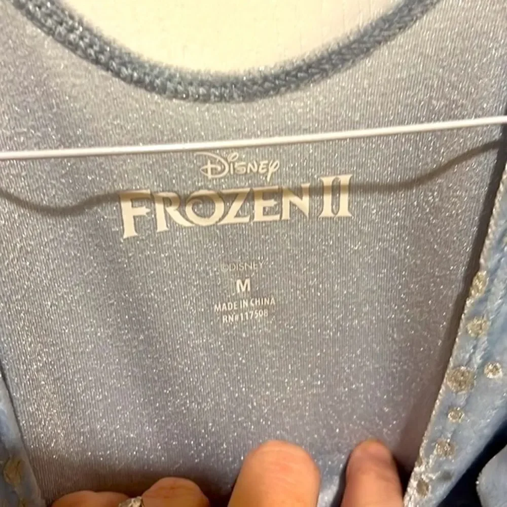 Disney Frozen II Elsa Costume Bodysuit and Long Skirt